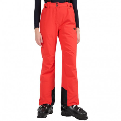 Spodnie narciarskie damskie 4F FNK F0944 czerwone 4FWAW25TFTRF0944 62S L