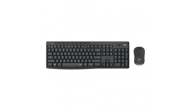 LOGITECH MK295 Silent Wireless Combo - GRAPHITE - NORDIC
