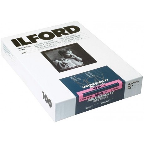 Ilford papīrs 10.5x14.8cm MGIV 1M glancēts 100 lapas (1769836)