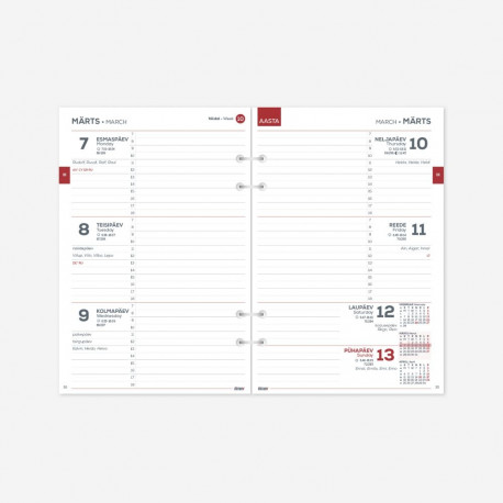 Kalendrisisu ESTO-KANTSLER Nädal 2914025000