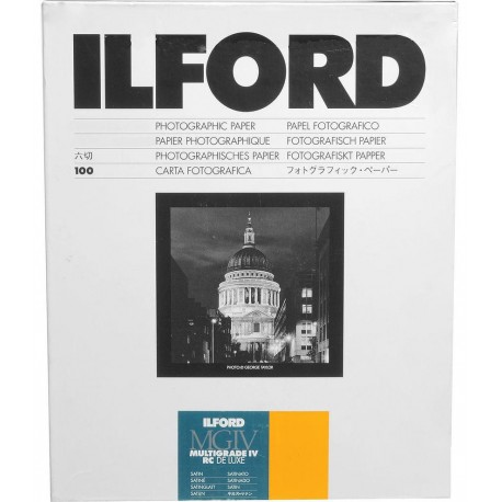 Ilford бумага 17,8x24см MGIV 25M сатин, 100 листов (1772036)