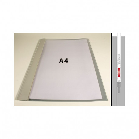 Kiirköitja liistuga A4 hall, PVC,Prolexplast