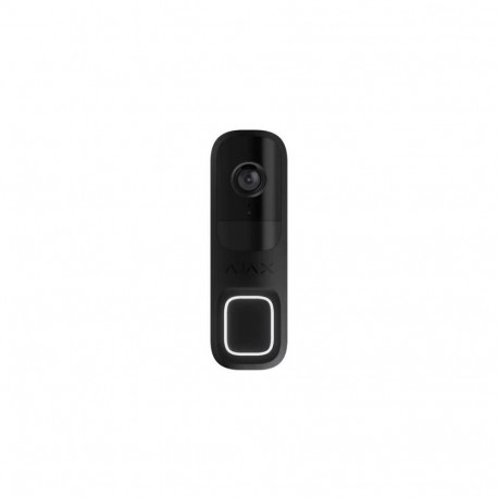 AJAX DoorBell Smart Doorbell 4MP HDR / PIR Sensor / IP54 (Black)