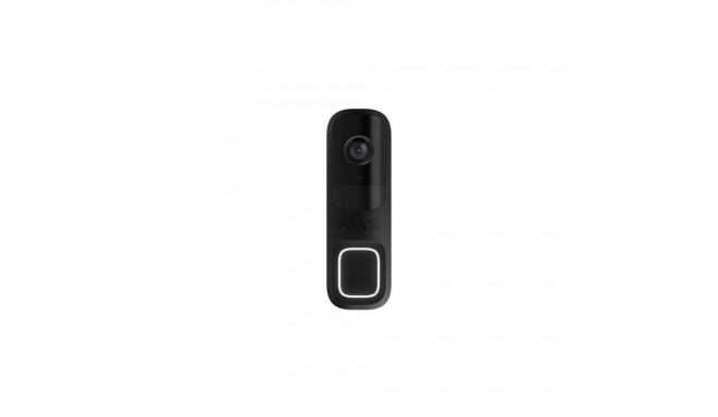 AJAX DoorBell Smart Doorbell 4MP HDR / PIR Sensor / IP54 (Black)