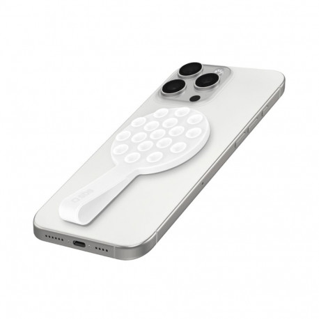 SBS SBS MAG Grippy MagSafe Compatible Holder with Suction Cup and Ear - White