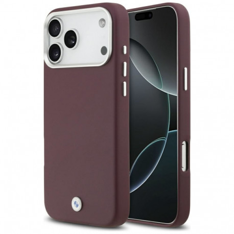 BMW BMW Sign Full Wrapped Metal MagSafe Case for iPhone 17 Pro Max - Red