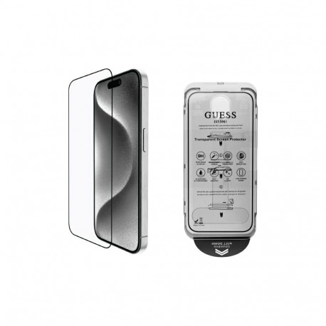 Guess Guess Screen Protector 2.5D Outline Tempered Glass for iPhone 16