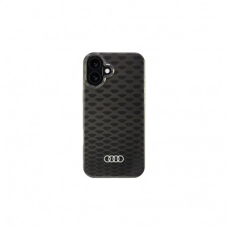 Audi Audi IML Stitching Pattern MagSafe iPhone 16 Plus 6.7" black/black hardcase AU-IMLMIP16M-Q5/D3-