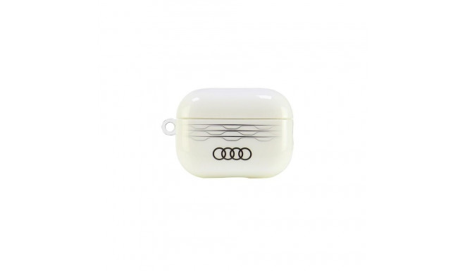 Audi Audi IML Geometric Pattern Case for AirPods Pro 2 - White