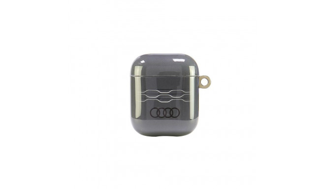 Audi Audi IML Geometric Pattern Case for AirPods 1 / 2 - Gray