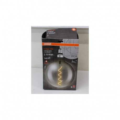 Osram SALE OUT. LED Vintage 1906 Big Globe 15 Filament 4W 818 Smoke E27 | DAMAGED PACKAGING | DAMAGE