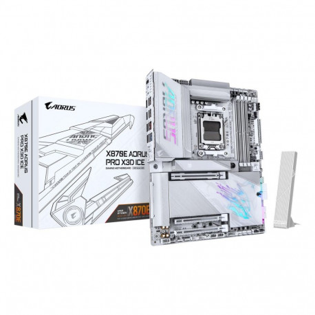 Gigabyte Mainboard||AMD X870E|Socket AM5|ATX|RAM DDR5-SDRAM|4xSlots|Wi-Fi Yes|Bluetooth Yes|4xNumber