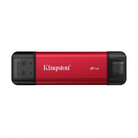 Kingston Dual Portable Solid-State Drive, USB Type-A and Type-C | 2000 GB | Solid-state drive interf