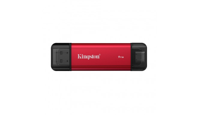 Kingston Dual Portable Solid-State Drive, USB Type-A and Type-C | 1000 GB | Solid-state drive interf