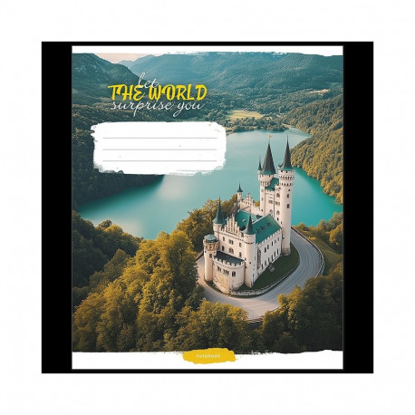 Vihik Schoolboy, 60 lehte, jooneline, 170x203mm, 60gsm