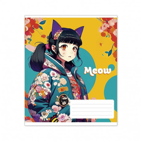 Kaustik Star, 48 lehte, 55 g/m², jooneline (5 tk)