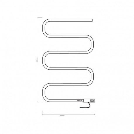 ELECTRIC TOWEL DRYER BK-107-80W