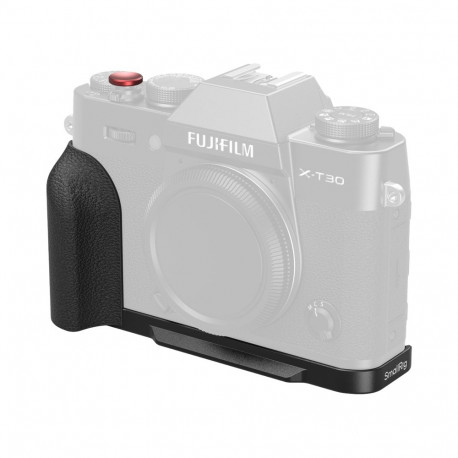 SmallRig 5663 L-Shaped Mount Plate with Silicone Handle for FUJIFILM X-T30 / T30 II / T30 III Black