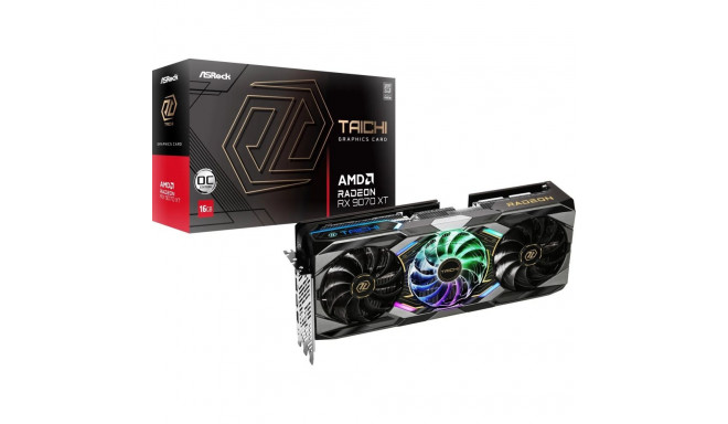 ASRock Radeon RX 9070 XT Taichi OC 16GB GDDR6 Graphics Card (RX9070XT TC 16GO)