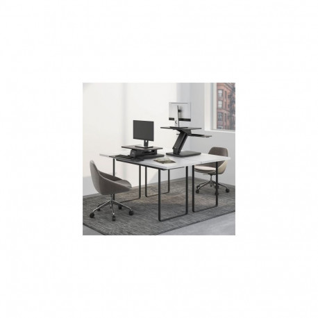 Maclean lauastatiiv klaviatuurile, monitorile või sülearvutile, gaasivedru, püstiseismiseks, must, M