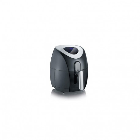 Severin 2430 Single 3.2 L Stand-alone 1500 W Hot air fryer Black, Stainless steel