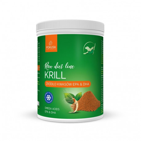 POKUSA RawDietLine Krill - supplements for dogs and cats - 700g