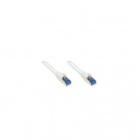 Alcasa 8060-H005W networking cable White 0.5 m Cat6a S/FTP (S-STP)