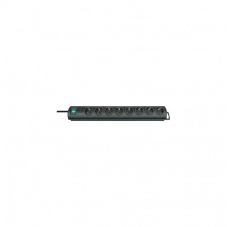 Brennenstuhl Primera-Line Black 8 AC outlet(s) 2 m
