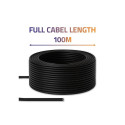 UTP patchcord cable CAT6 LAN 100m black