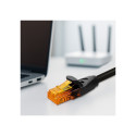 UTP patchcord cable cat6 2xRJ45 20m black