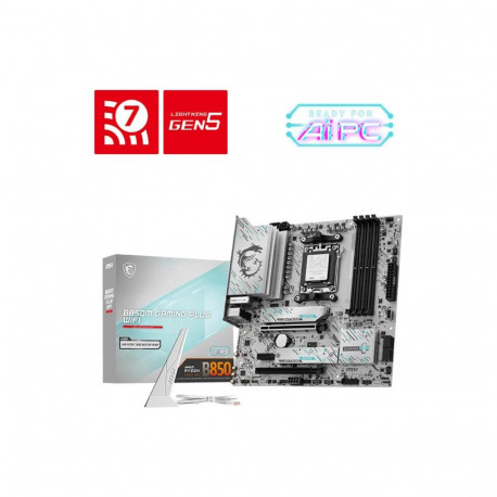Mainboard|MSI|AMD B850|SAM5|Micro-ATX|Memory DDR5|Memory slots 4|B850MGAMINGPLUSWIFI