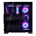 Case|ADATA|INVADER X BTF|MidiTower|Case product features Transparent panel|ATX|MicroATX|MiniITX|Colo