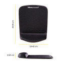 MOUSE PAD PLUSHTOUCH/BLACK 9252003 FELLOWES