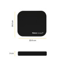 MOUSE PAD MICROBAN/BLACK 5933907 FELLOWES