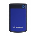 External HDD|TRANSCEND|StoreJet|1TB|USB 3.0|Colour Blue|TS1TSJ25H3B