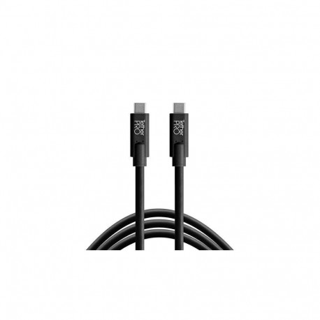 USB Cable - Tether Tools Pro USB-C to USB-C 10Gbps 60W 3m Black