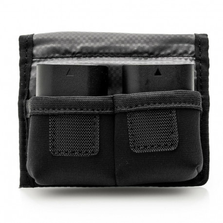 Camera Battery Pouch - Tenba Tools Reload Battery 2, Holds 2 DSLR/Mirrorless Batteries, Weatherproof