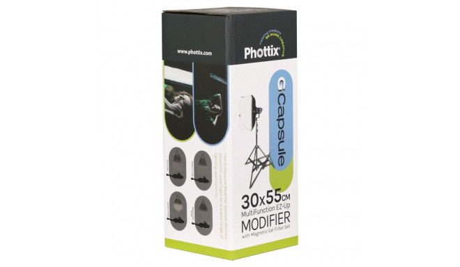 Lighting Modifier - Phottix G-Capsule Softbox 30x55cm Bowens Mount