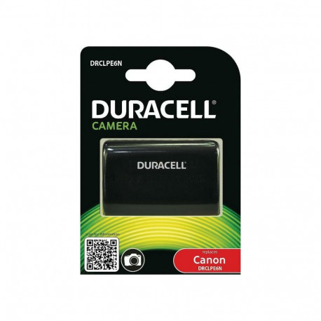 Battery - Duracell LP-E6N 2000mAh 7.4V Rechargeable for Canon Cameras