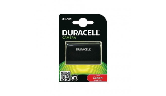 Battery - Duracell LP-E6N 2000mAh 7.4V Rechargeable for Canon Cameras