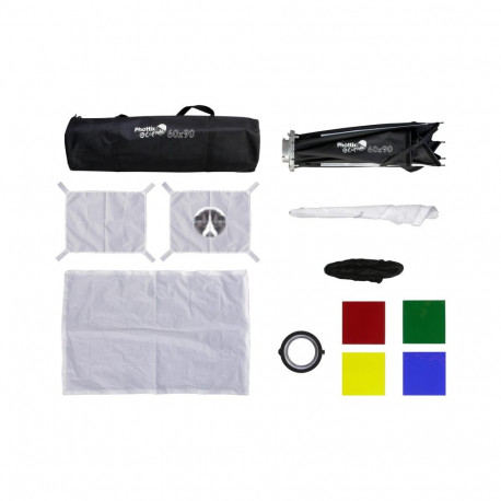 Lighting Modifier - Phottix G-Capsule Softbox 60x90cm with Bowens Mount