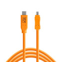 USB Cable - Tether Tools Pro USB-C 2.0 Mini B 8-Pin 15ft