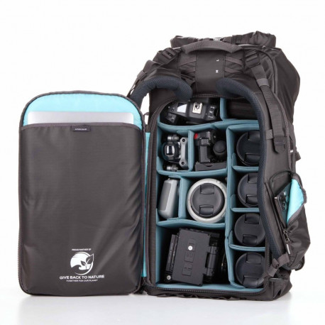 Camera Backpack - Shimoda Action X70 HD Starter Kit Large, Padded Laptop Sleeve, Black
