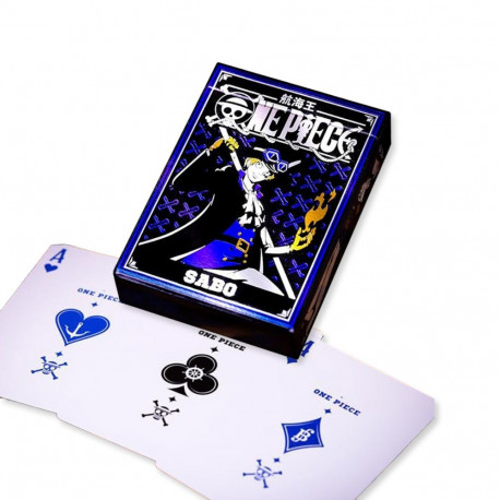 Card Game - One Piece Sabo Playing Cards 52 Poker Cards + 2 Jokers
