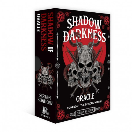 Oracle Card Deck - Rockpool Shadow of Darkness 44 Cards Guide 14x10x3.2 cm