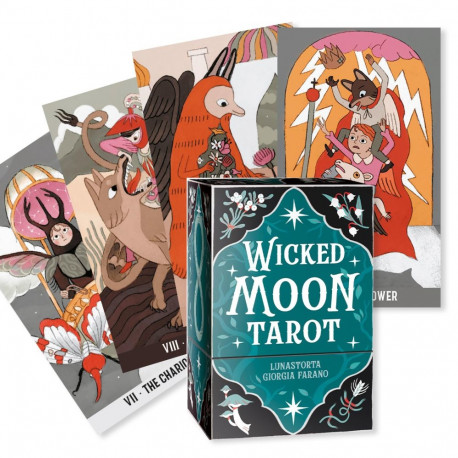- Tarot Deck - Lo Scarabeo Wicked Moon Taro Cards 78 Cards Guidebook