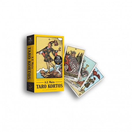 Tarot Cards - 369 Cards A.E. Waite Deck 78 Cards Lithuanian Translations
