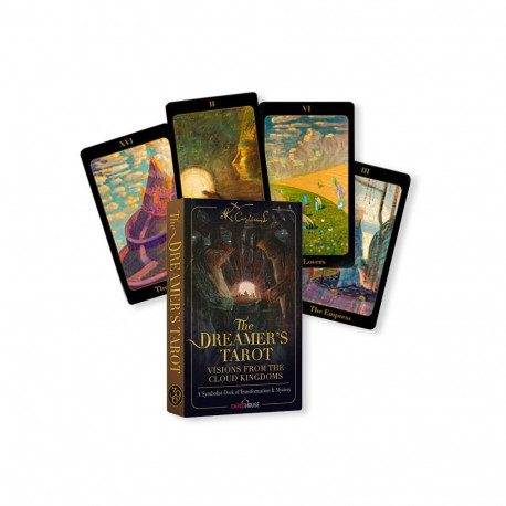 Tarot Card Deck - Cardshouse M.K. Čiurlionis Vision from Cloud Kingdoms 78 Cards