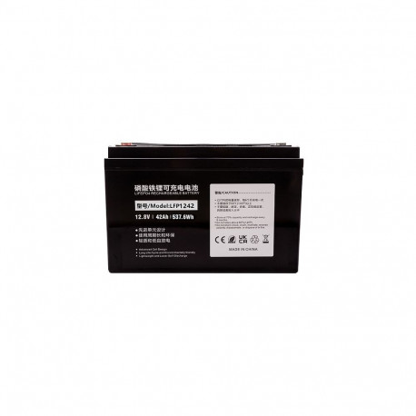 Battery - Battery Lithium Iron Phosphate LiFePO4 12.8V, 42Ah Name