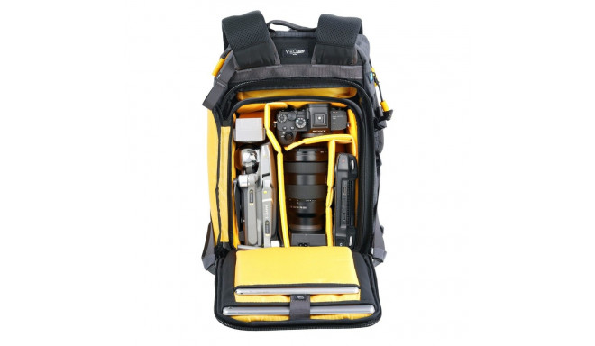 Backpack VANGUARD VEO ACTIVE 42M with Camera Compartment and USB Interface Gray